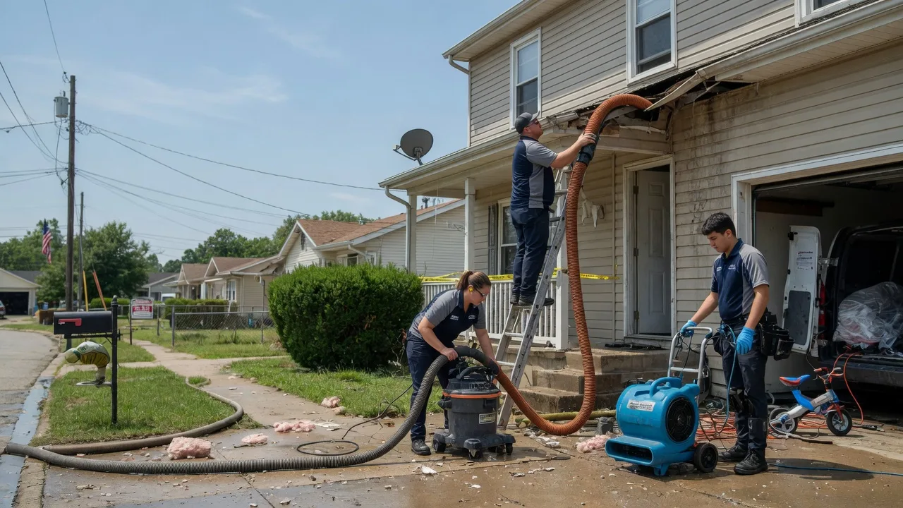 Water Damage Restoration in Goodwine, IL near me